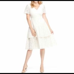 Gal meets glam size 8 cream color. With tag